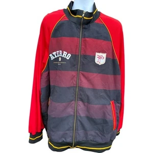 NIKE BRS PRODUCTS ATERRO PARQUE DO FLAMENGO STRIPED JACKET RED BLUE YELLOW XXL - Picture 1 of 4