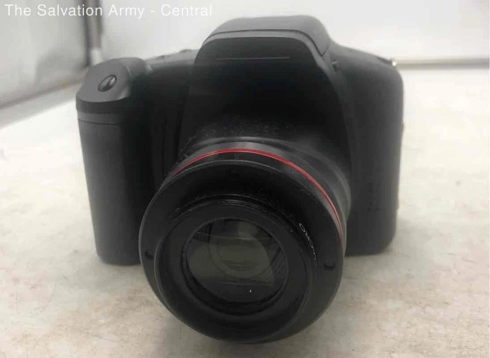 Black 16.0-Megapixel Auto Focus SLR Digital Camera and Macro Lens - Image 1 of 4