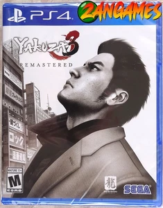 Yakuza 3 Remastered (Playstation 4) [BRAND NEW & FACTORY SEALED] - Picture 1 of 2