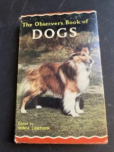 Vintage “The Observer's Book of Dogs” - Pocket Series 1970 HC (Sonia Lampson) - Picture 1 of 11