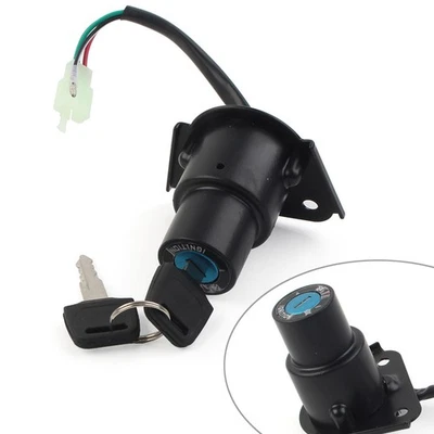 Llave de bloqueo de interruptor de encendido compatible con Yamaha VIRAGO XV535 XV125 XXV240 XV250 2UJ 3DM Foto 1 de 4