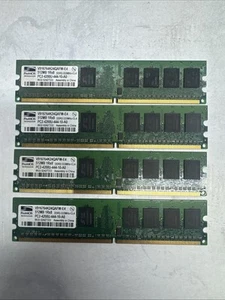 4x ProMOS 512MB 1Rx8 PC2-4200U-444-10-A0 DESKTOP MEMORY V916764K24QAFW-E4 - Picture 1 of 2