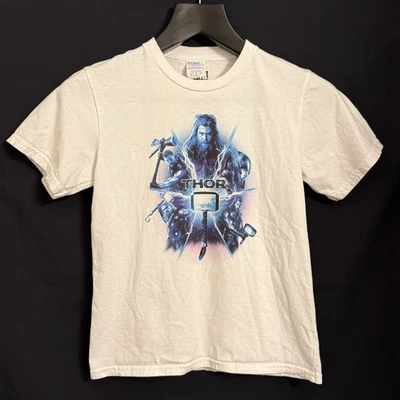 Thor T-Shirt Youth Medium (M) Graphic Tee Short Sleeve Marvel Comics - Image 1 of 4