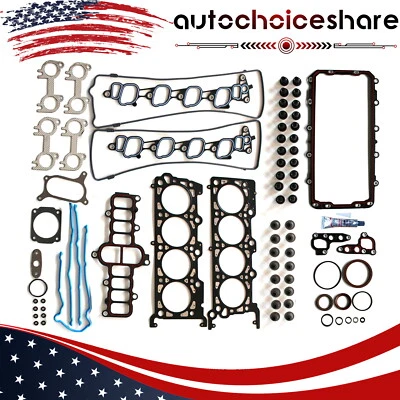 Juego completo de juntas para Ford Expedition Crown Victoria F-150 Mustang 2001-2002 4,6 L Foto 1 de 4