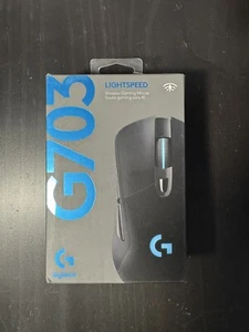Logitech G703 LIGHTSPEED Wireless Gaming Mouse - Black *scratched - Zdjęcie 1 z 3