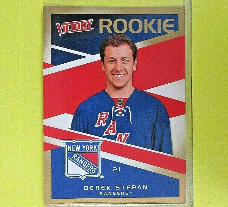 DEREK STEPAN  2010-11  ROOKIE VICTORY GOLD  #318  New York Rangers - Image 1 of 1