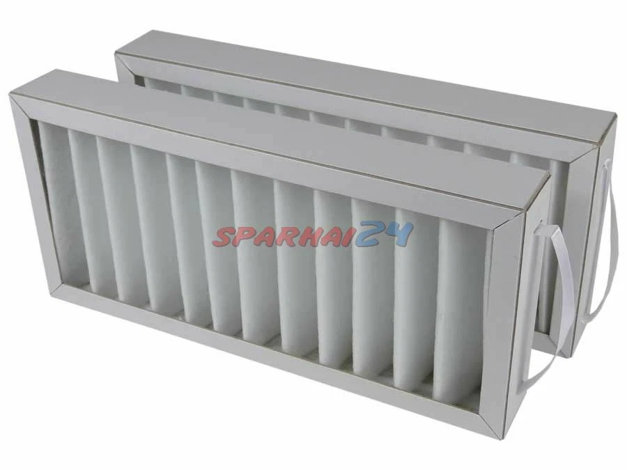 SPARHAI24 Filter passend für Pluggit Avent P300 P300N AP300 AP300N | 350x160x46mm | 2x G4