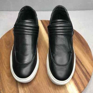 Ylati Footwear Made in Italy Nero Sneaker bassa in pelle nera slip on taglia 39 - Foto 1 di 7