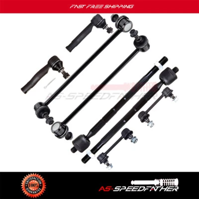 8 piezas para Nissan Altima 2007-13 barra estabilizadora de extremo de barra de amarre delantera trasera Foto 1 de 4