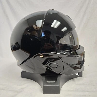 Scorpion EXO Covert 2 Open-Face Helmet Gloss Black XLarge XL *DISPLAY* - Image 1 of 4