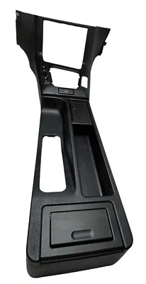 BMW E36 318i 1996 serie 3 sedán negro consola central delantera palanca de cambios bisel Foto 1 de 4