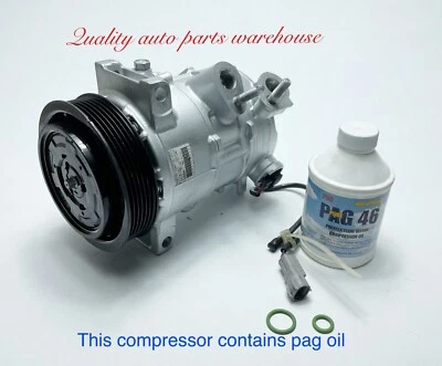 Compresor de aire acondicionado Reman para Jeep Patriot Compass 2009-2017; Dodge Caliber 2010-2012  Foto 1 de 3