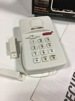 Vintage Bell Howell Secure Pro Keypad 110 Ala...