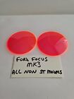 Ford Focus Mk3 (Non St Models) Princess Pink Tint Acrylic Foglight Protectors