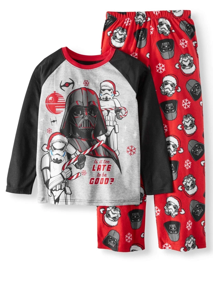Juego de pijama manga larga vacaciones Navidad Star Wars 2 piezas niño talla 10/12   Foto 1 de 1