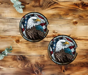 2 Eagle, Posavasos Coche, 2.75"/5mm Grosor/Neopreno/Antideslizante/(car23a) - Imagen 1 de 1