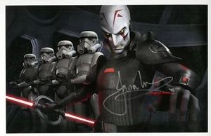  JASON ISAACS Star Wars Rebels Signed Original Autographed Photo 11x17 COA/LOA  - Picture 1 of 1
