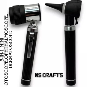 ENT Set 3-in-1 Ear, Eye & Skin Diagnostic Medical Examination oto Ophthalmoscope - Picture 1 of 6