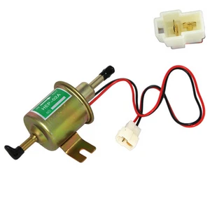 Electric Fuel Pump For Motorcycle Low Pressure 12V Carburetor FP-02 ATV New - Picture 1 of 6