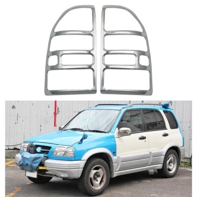 Chrome Car Accessories Rear Lamp Cover Trim For 1999 - 2005 SUZUKI Grand Vitara - image 1 of 2