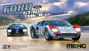 MENG MODELL 1/24 1966 Ford GT40 Mk II Rennwagen MGKCS4 - Bild 1 von 4