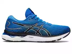Scarpe da corsa uomo ASICS GEL Nimbus 24 blu elettrico UK:10 EU:45 US:11 (28,5 CM) - Foto 1 di 7