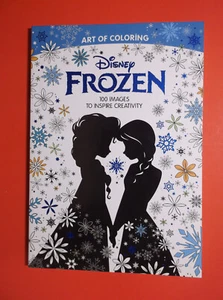ART OF COLORING - Disney *FROZEN* Coloring Book - 100 IMAGES TO INSPIRE - NEW - Imagen 1 de 2