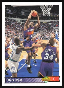 1992-93 Upper Deck #415 Mark West Phoenix Suns - Bild 1 von 2