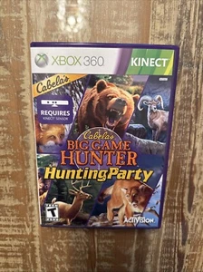 Cabela's Big Game Hunter Hunting Party ~ Xbox 360 Complete W/ Manual CIB - Picture 1 of 6