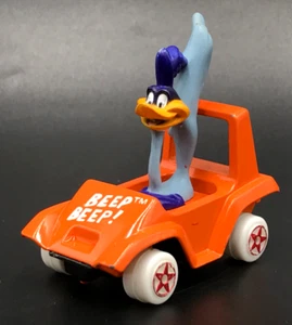 Looney Tunes ROAD RUNNER DIE-CAST BEEP BEEP CAR Ertl 1988 Vintage - Picture 1 of 5