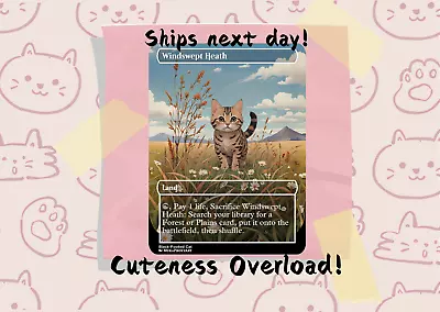 Windswept Heath, Cute Proxy Fetch Land - Image 1 of 4