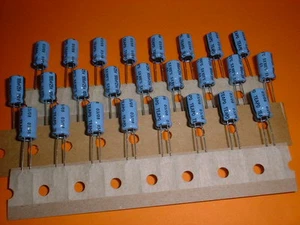 25x Elko 100µF / 25V 105°C Low ESR 6,3x11mm 100uF - Picture 1 of 2
