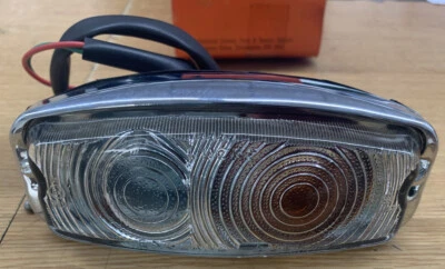 TRIUMPH 216417 HERALD & VITESSE COMPLETO L/H UNIDADE DE LUZ LATERAL CURVA - Imagem 1 de 4