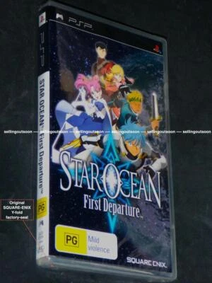Star Ocean game for PSP *NEW RARE AUSSIE 1st Edn* First Departure Sony console 1 - Image 1 of 3