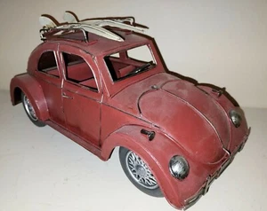 Jayland 1:12 Scale 1934 Vw Beetle W/surfboards Hand Made Mid Century Decorative - Picture 1 of 1