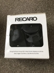 Recaro Young Profi Plus Group 0/0+ Adaptors Baby Jogger City Micro Mini Elite - Picture 1 of 3