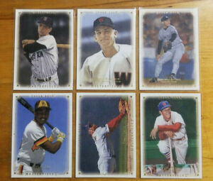 2008 Upper Deck UD Masterpieces Baseball singles, SP you pick choice