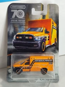 Matchbox #HMV17 70th Anniversary Moving Parts Series #5 2019 RAM Ambulance - Bild 1 von 7