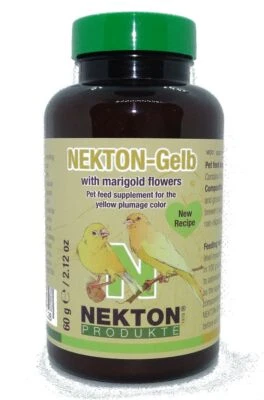 Nekton Gelb Yellow Carotenoid Bird Feather colour Intensifier Canaries Finch