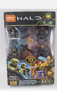 Mega Construx HALO 94 Teile UNSC MARINE DEFENSE mit 4 Figuren Modell #GFT67 - Bild 1 von 3