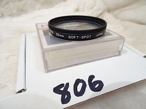 HOYA 52mm SOFT SPOT FILTER cleaned and checked - Picture 1 of 3