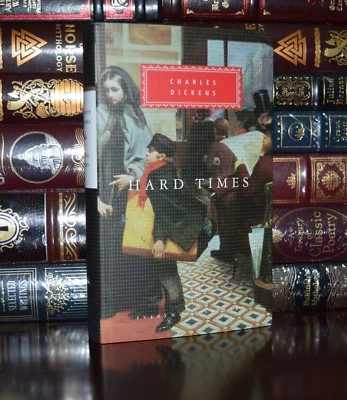 Hard Times Charles Dickens New Ribbon Collectible Illustrated Hardcover Classics - Image 1 of 4