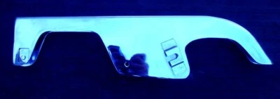 Norton Commando 750 850, 1968-77 Early Style Chrome Chainguard with Cut Out. UK - Image 1 of 4