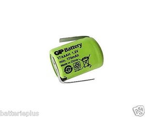 Akku 150 1/3 AAA ( Micro ) 170,Ah 1,2V Ni-MH GP17AAAH mit Z-Lötfahne - Picture 1 of 1