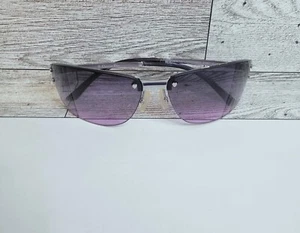 Vintage Christian Dior Charm2 AYBMT lila Sonnenbrille silber randlos SELTEN Y2K - Bild 1 von 9