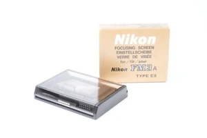 Accessoire Nikon. Verre de visée type E3 pour Nikon FM3A avec boite d'origine. - Photo 1 sur 4