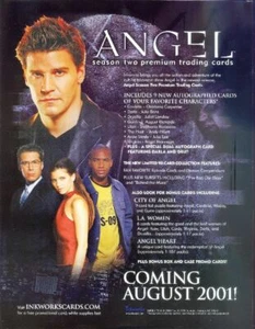 INKWORKS - DAVID BOREANAZ "ÁNGEL" TEMPORADA 2 DOS VENTA HOJA - Imagen 1 de 2