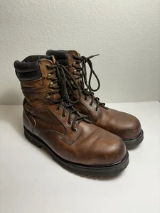 Wolverine 03163 Stahlkappe Arbeitsstiefel Größe 13 Braun ANSI Z41 PT91 - Bild 1 von 8