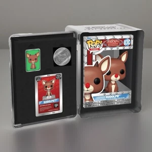 Funko Pop! Classics: RUDOLPH THE RED NOSED REINDEER 25th Anniversary Tin Set - Picture 1 of 5