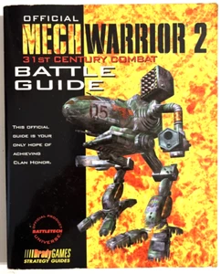 MechWarrior 2 Strategy Guide 1996 PC Battle Guide 31st Century Combat - Picture 1 of 3